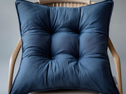 Coprisedia imbottito in cotone tinta unita – Modello Morbidone 42x42 cm | Linea Zalea - BUBULLINA