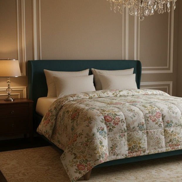 Trapunta Regina Matrimoniale Lampasso di Lusso 270x270 cm - BUBULLINA